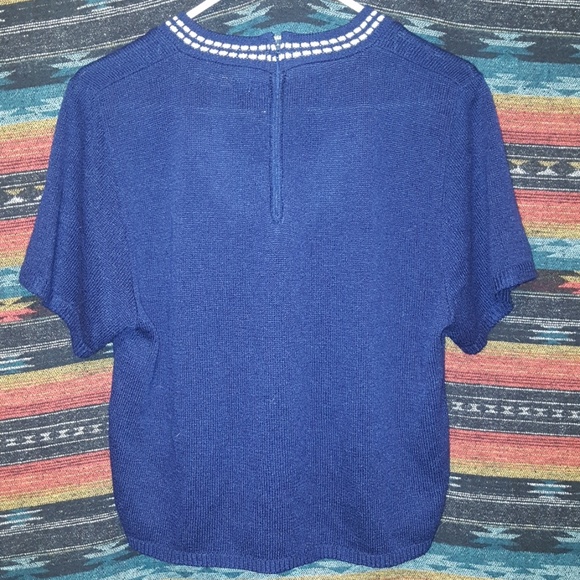 !Vintage! San Remi knit crop top - Picture 7 of 7